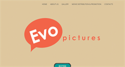 Desktop Screenshot of evopictures.com